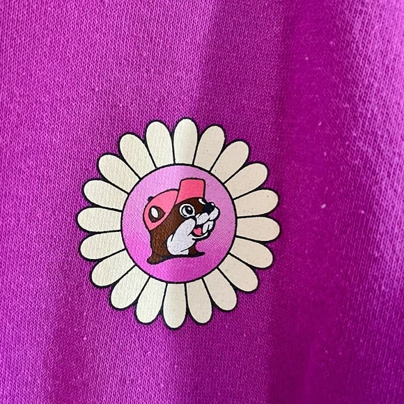 Buccee’s purple girls hoodie YS - Picture 3 of 5